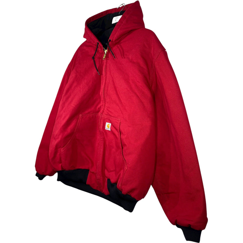 Vintage Carhartt Full Zip Workwear Hoodie Jacket