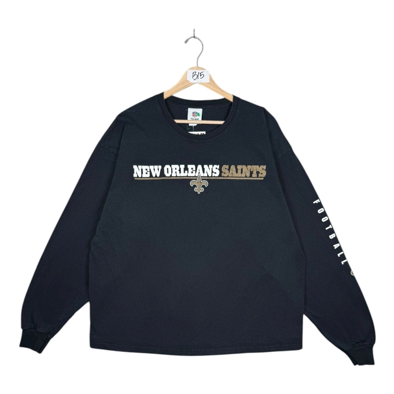 Vintage New Orleans Saints NFL Football Long Sleeve