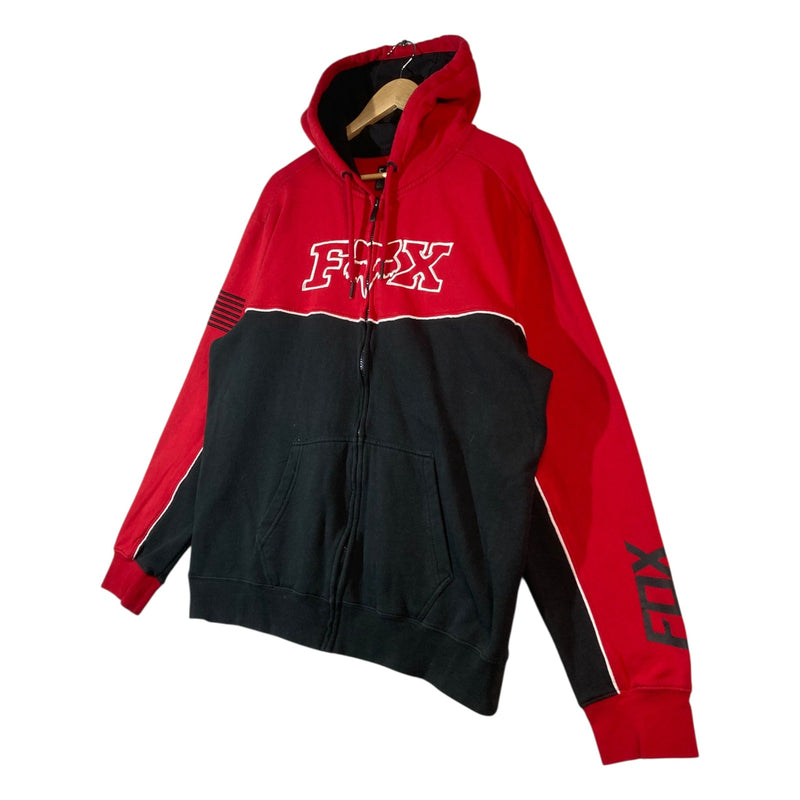 Vintage Fox Full Zip Jacket Hoodie