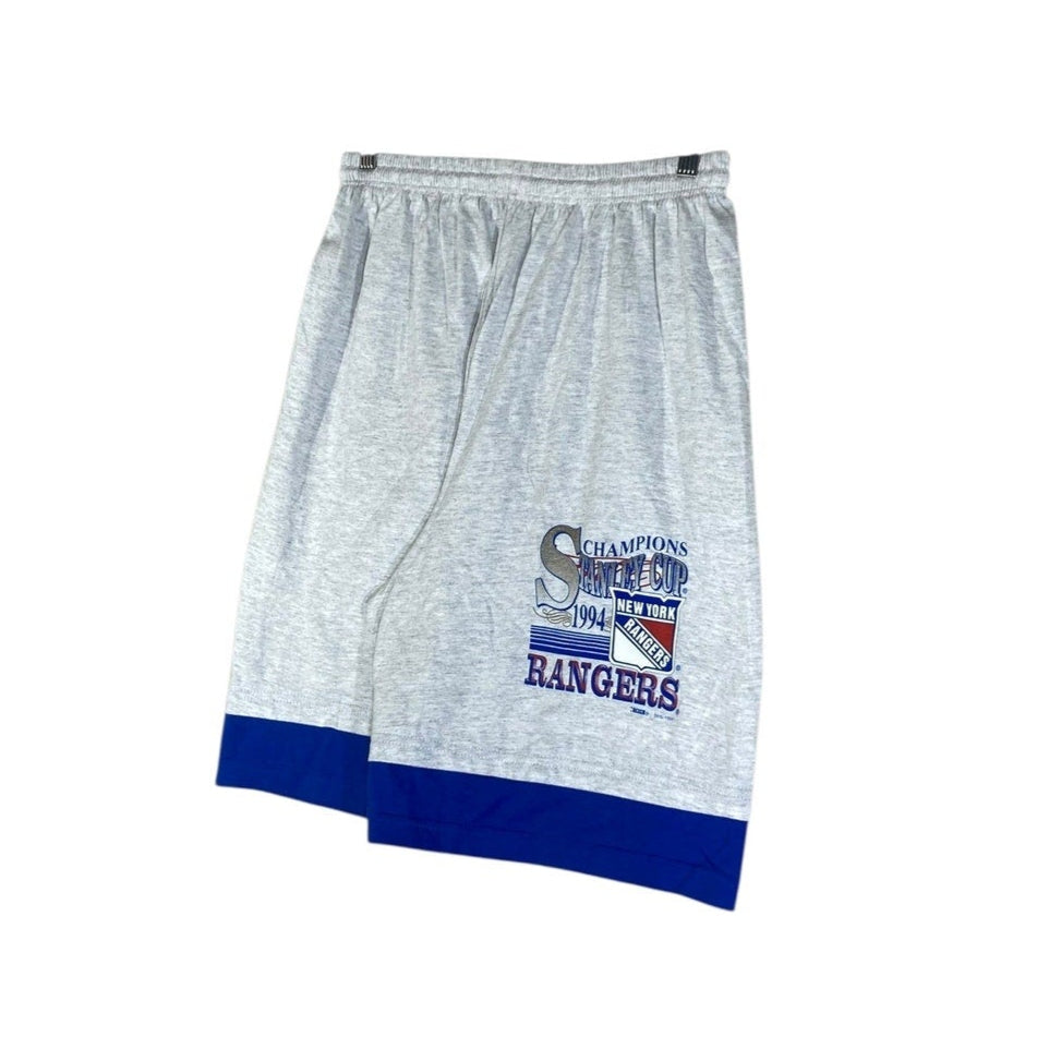 Vintage New York Rangers Stanley Cup Champs Shorts 1994