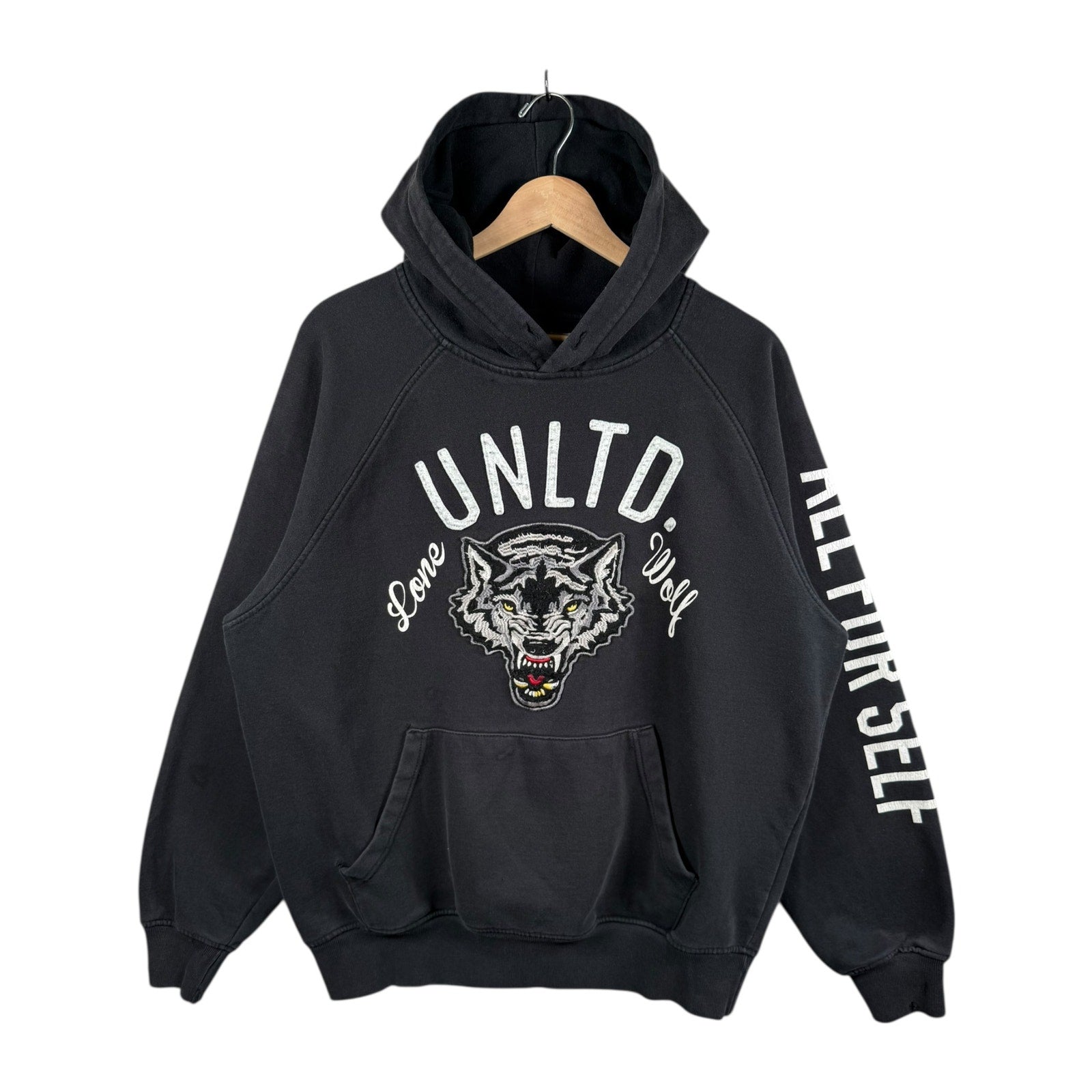 Vintage ECKO UNLTD Lone Wolf Hoodie