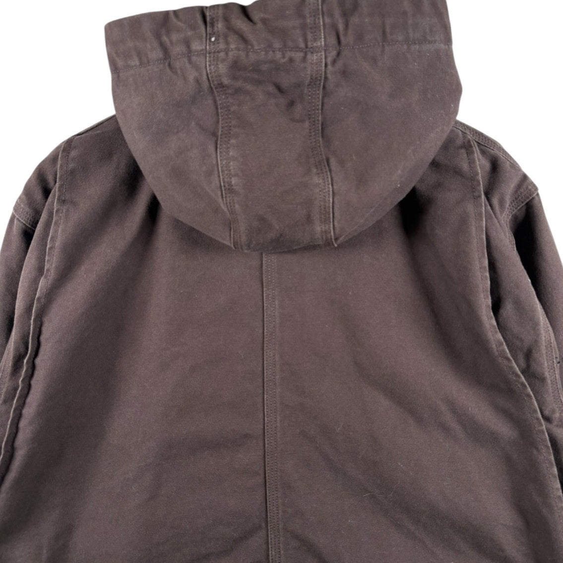 Vintage Carhartt Sherpa Lined Hooded Workwear Jacket