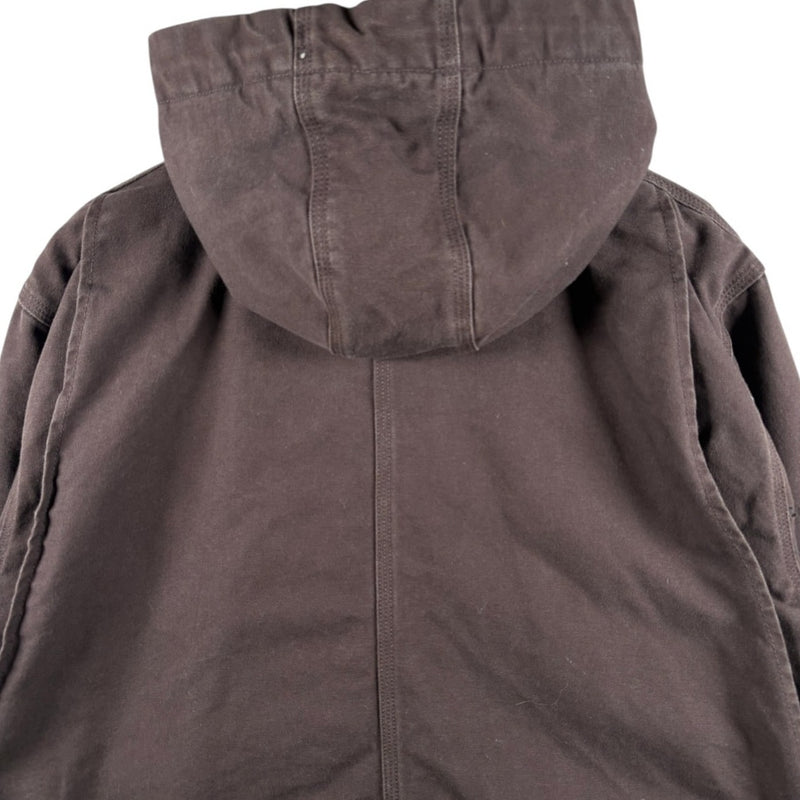 Vintage Carhartt Sherpa Lined Hooded Workwear Jacket