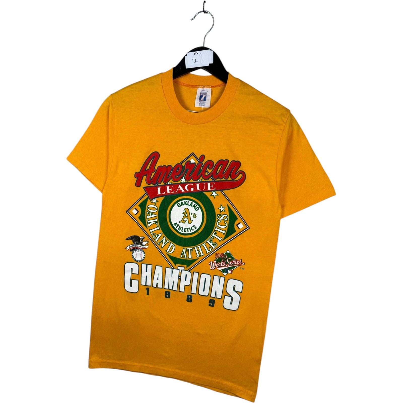 Vintage Oakland Athletics 1989 MLB Champs T-Shirt