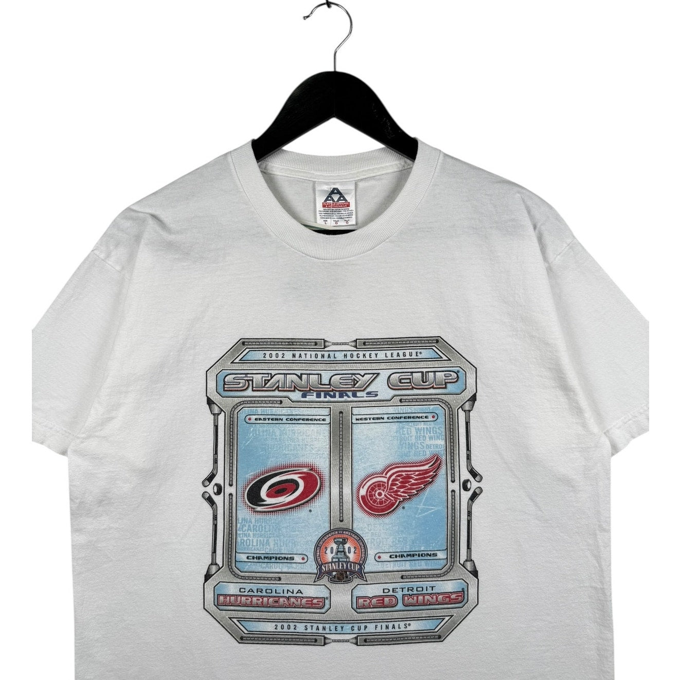 Y2K Stanley Cup Finals 2002 NHL Graphic T-Shirt