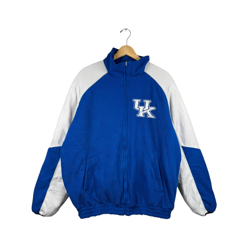 Vintage University of Kentucky Wildcats Colorblock Windbreaker