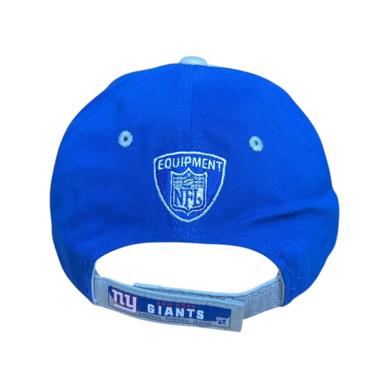 Vintage NFL x Reebok New York Giants Colorblock Strapback Hat