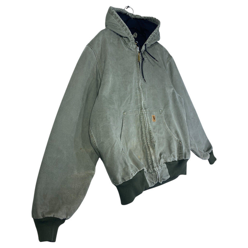 Vintage Carhartt Full Zip Workwear Hoodie Jacket