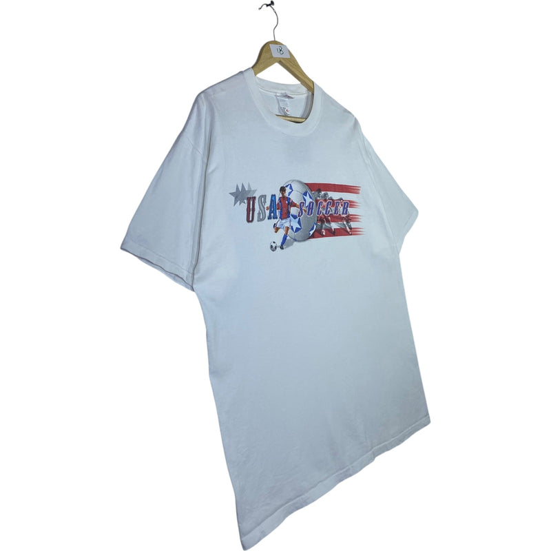Vintage USA Soccer Graphic Print T-Shirt