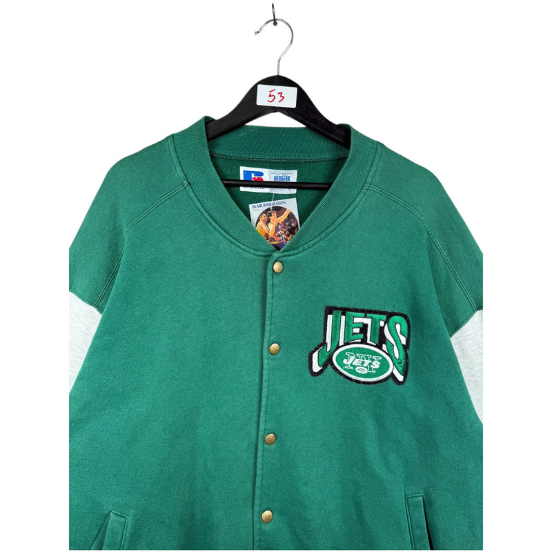 Vintage Russell Athletic New York Jets NFL Varsity Jacket Large