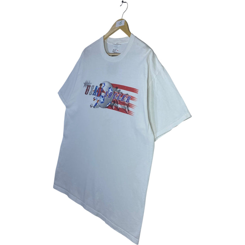 Vintage USA Soccer Graphic Print T-Shirt