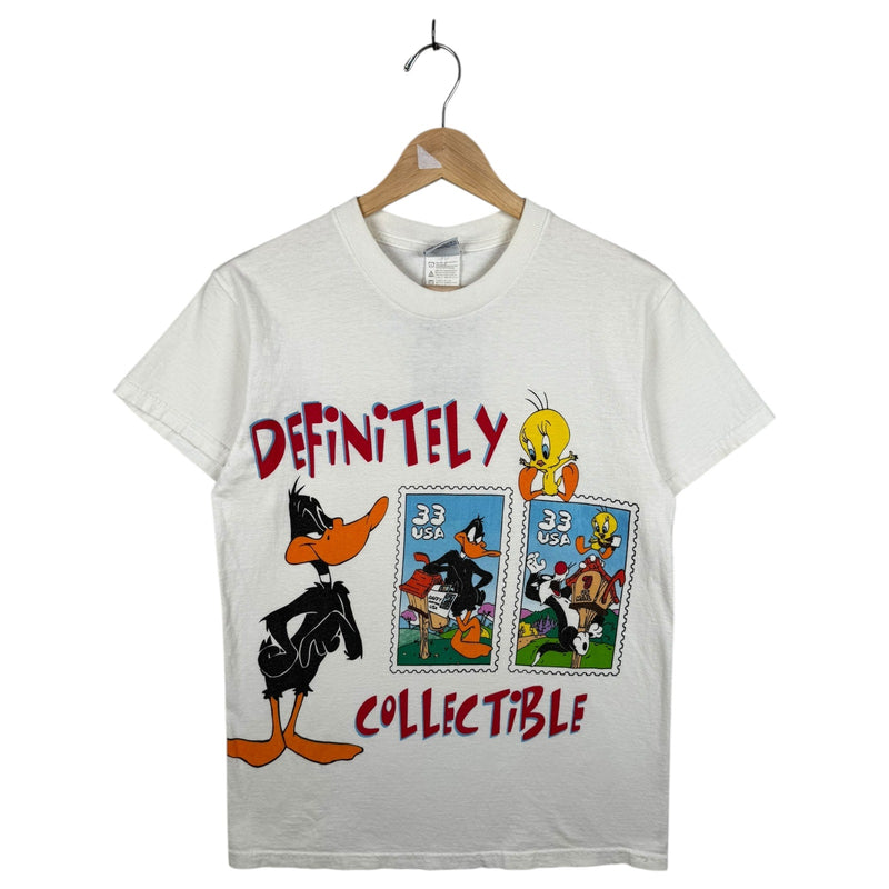 Vintage Looney Tunes Daffy Duck Tweety Definitely Collectible T-Shirt