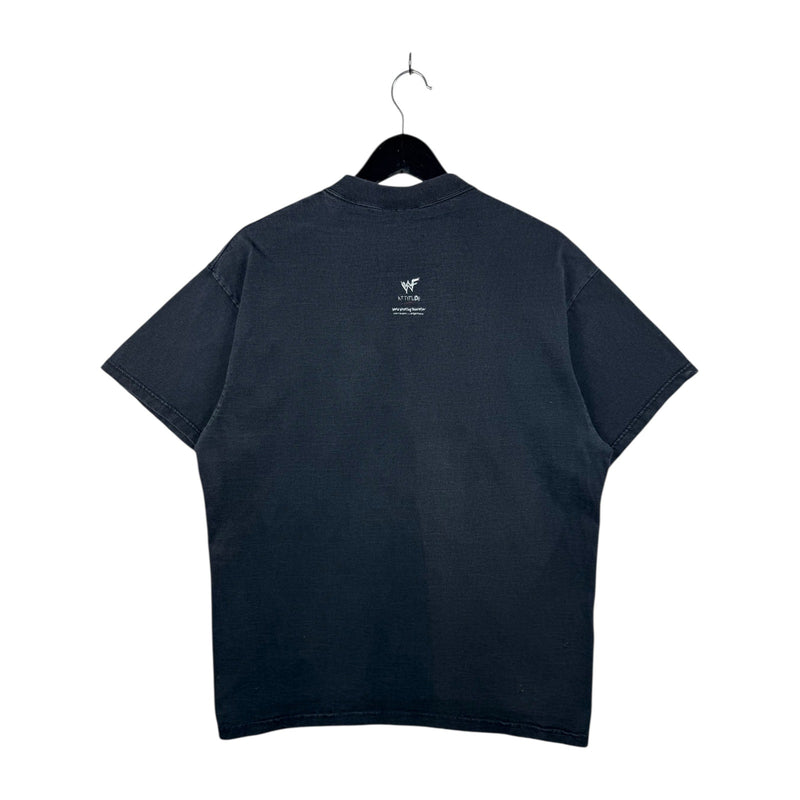 Y2K Tribal Flame Trident T-Shirt