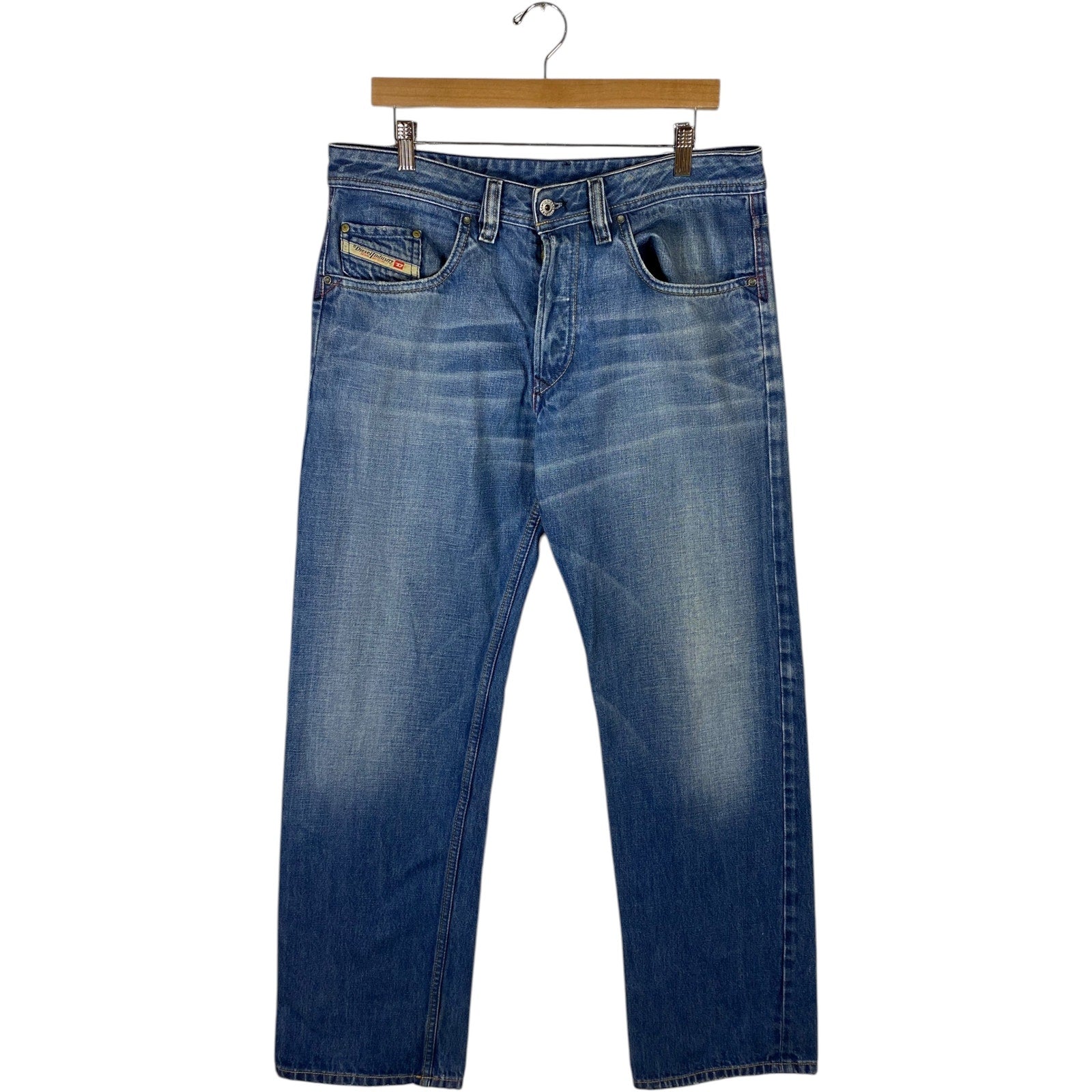 Vintage Diesel Straight Leg Denim Jeans 34