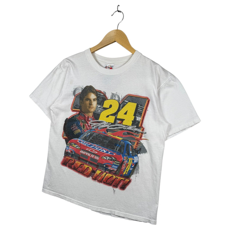 Vintage NASCAR Jeff Gordon #24 Red Hot Racing T-Shirt