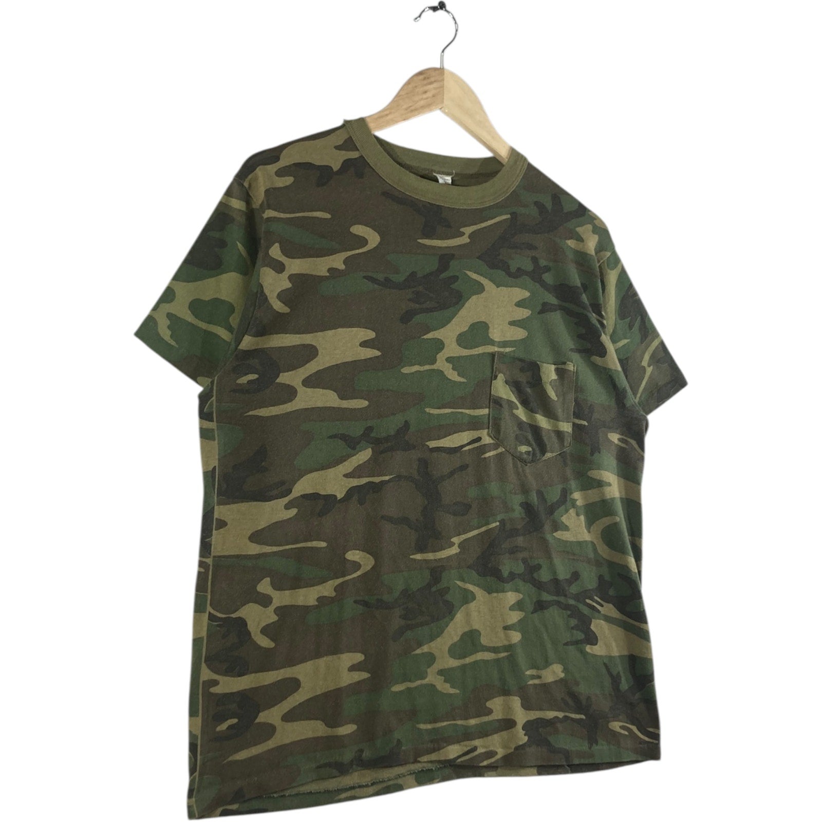 Vintage Camo Military T-Shirt