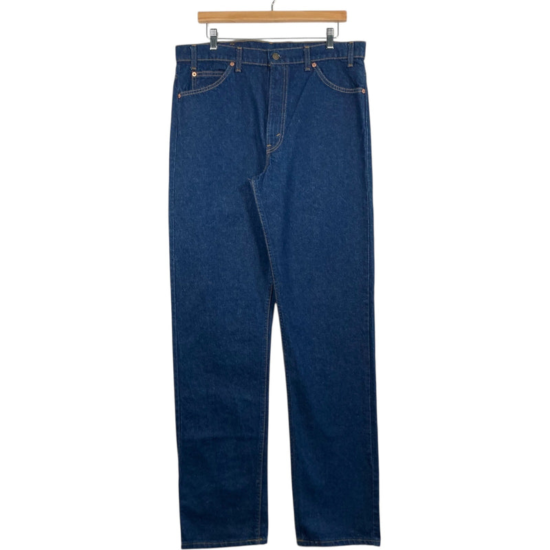 Vintage NWT Levi's 505 Straight Leg Jeans 36x34