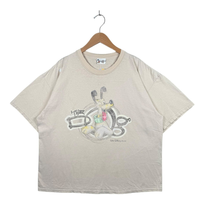 Vintage Walt Disney World Pluto Graphic T-Shirt