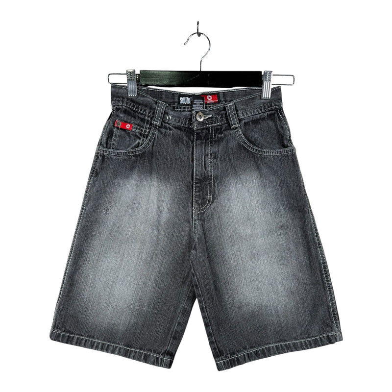 Vintage Women's Southpole Faded Baggy Denim Shorts 10