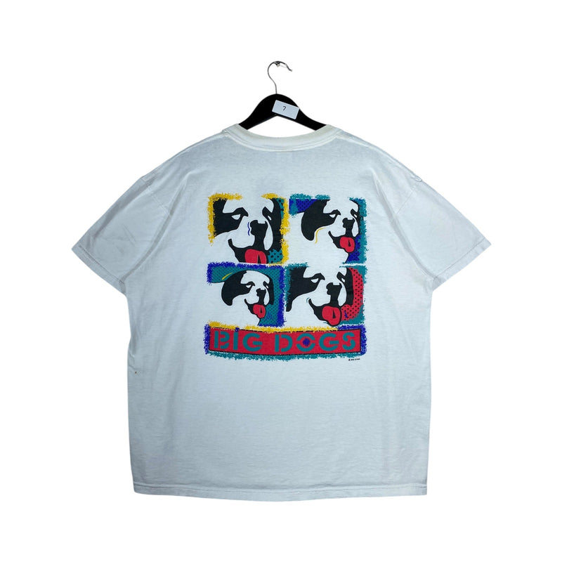 Vintage Big Dogs Graphic Print T-Shirt