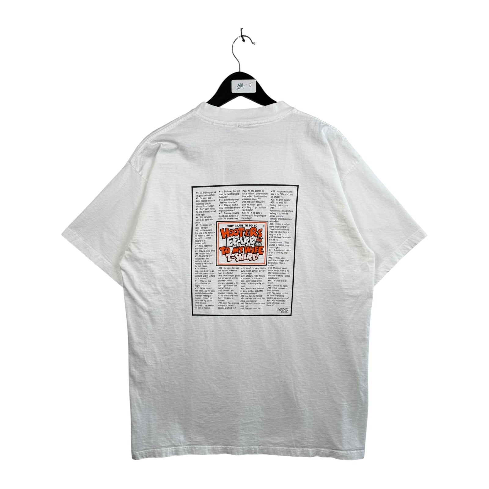 Vintage Hooters Lincoln, NE Mullet T-Shirt