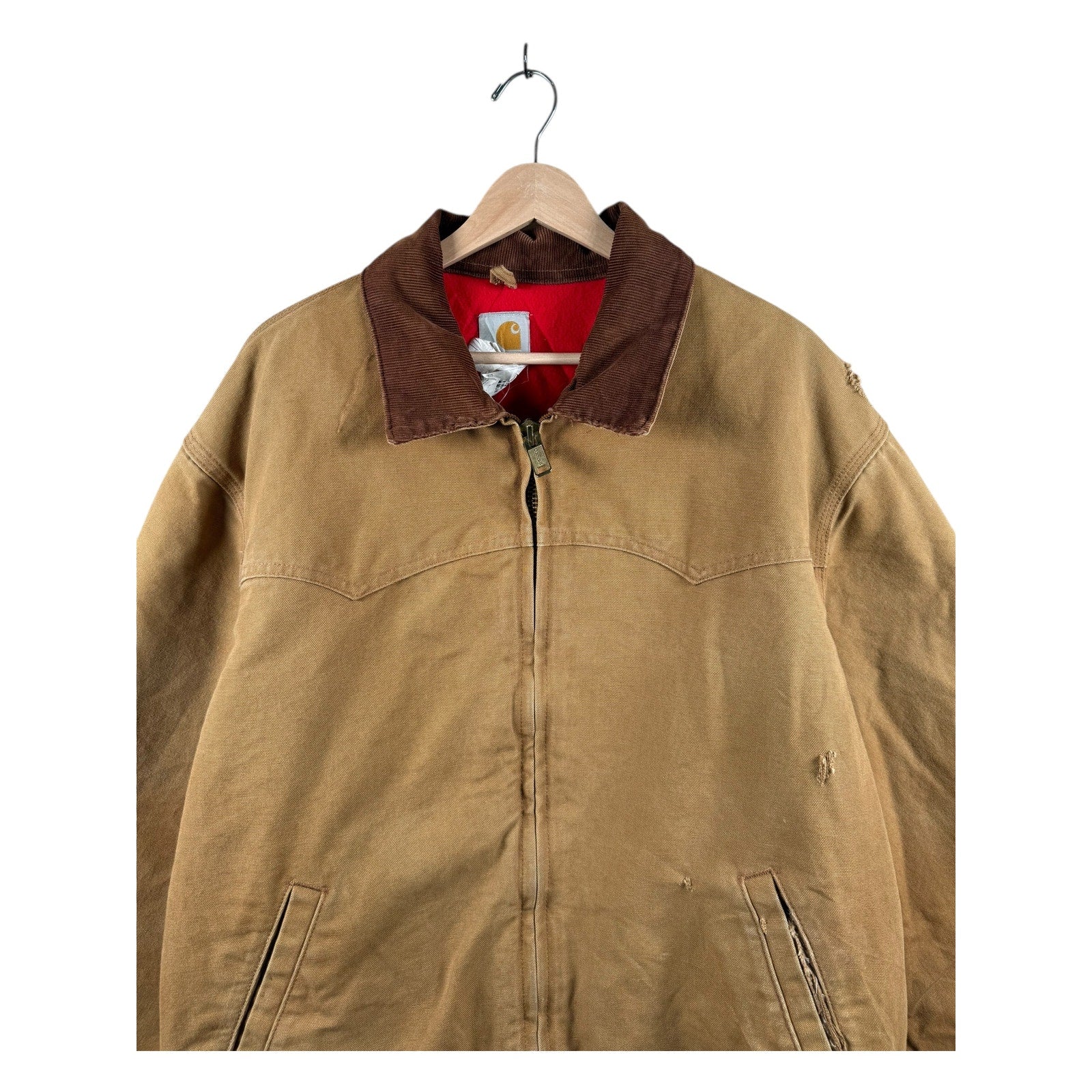 Vintage Carhartt Insulated Full Zip Workwear Jacket