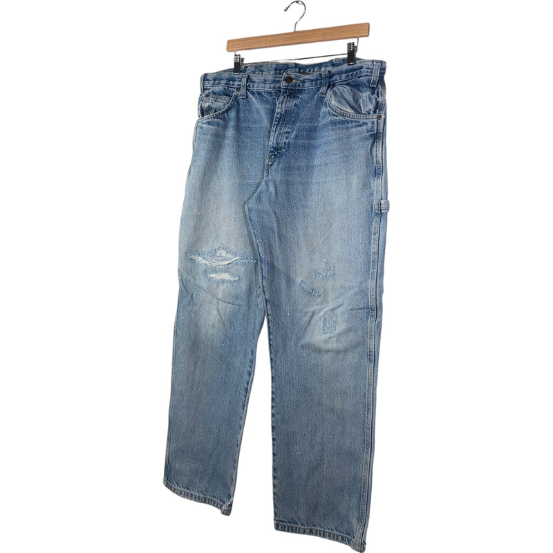 Vintage Dickies Distressed Carpenter Straight Denim Jeans 36