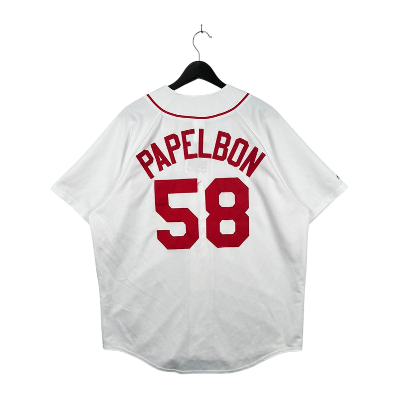 Vintage Majestic Red Sox Papelbon 58 MLB Jersey