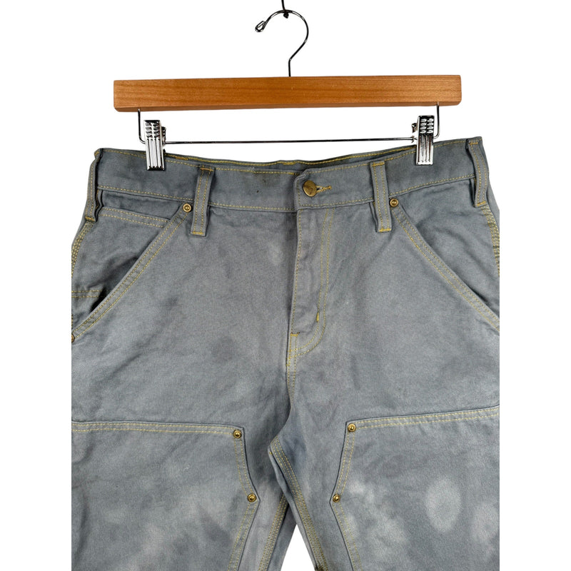 Vintage Carhartt Utility Cargo Denim Shorts 32