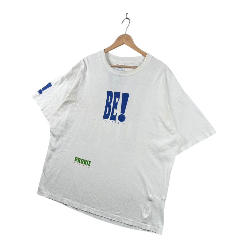 Vintage BE! Yourself Motivational Graphic T-Shirt