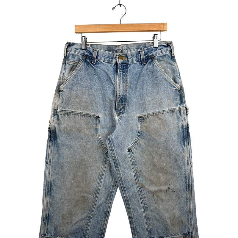 Vintage Carhartt Utility Workwear Double Knee Pants 34