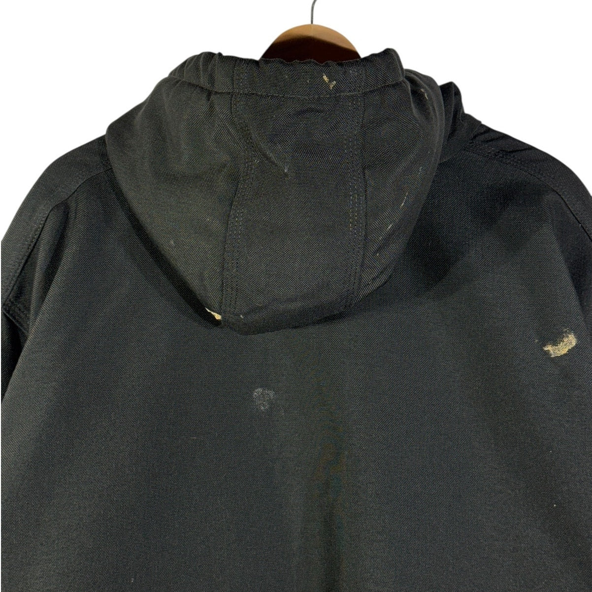 Vintage Carhartt Canvas Hooded Full Zip Workwear Jacket