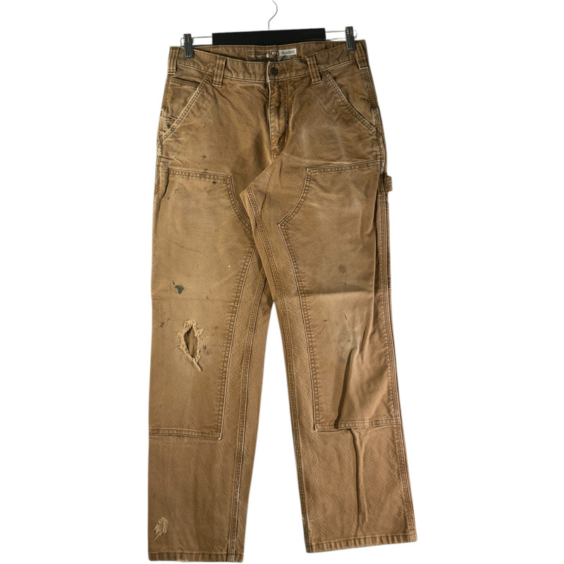 Vintage Carhartt Distressed Relaxed Carpenter Work Pants 32x30