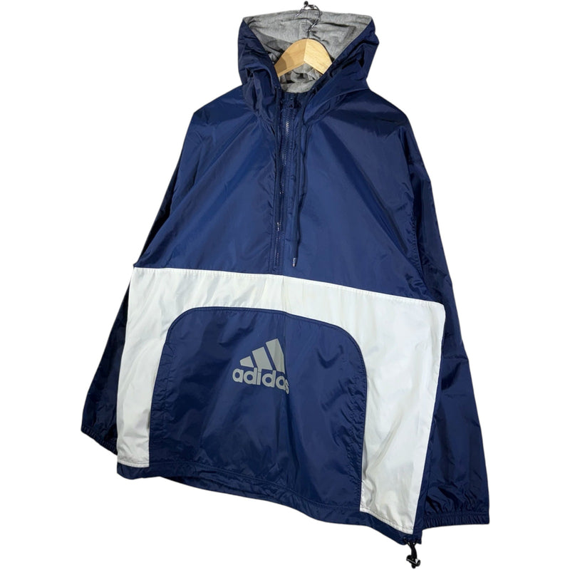 Vintage Adidas 1/2 Zip Anorak Light Jacket 90s