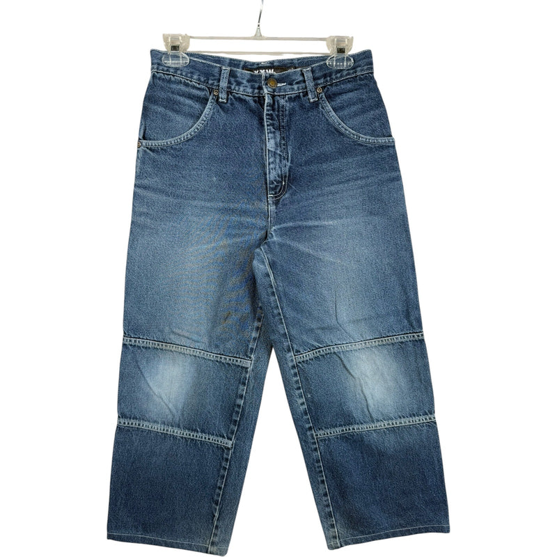 Vintage XXW Gamecore Patch Wide Leg Denim Pants 28