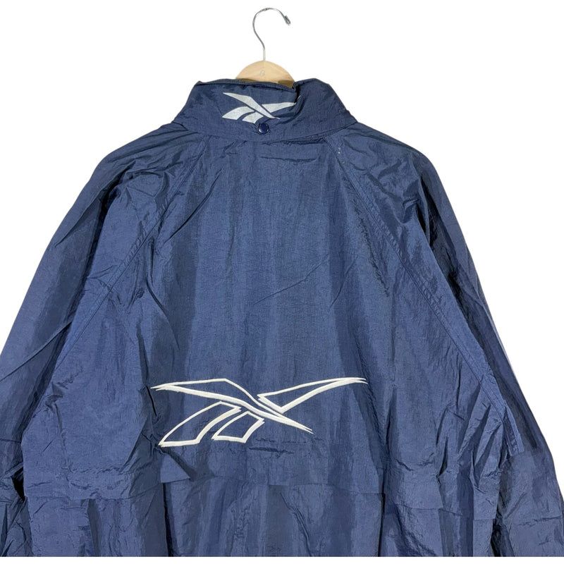 Vintage Reebok Mini Logo Full Zip Windbreaker