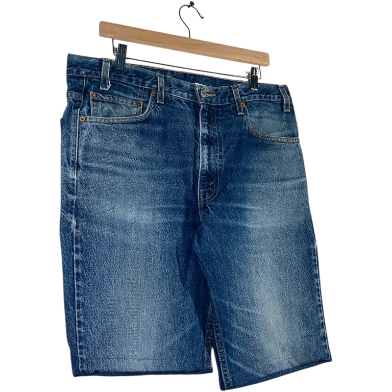 Vintage Levi's 517 Regular Bermuda Denim Shorts 36