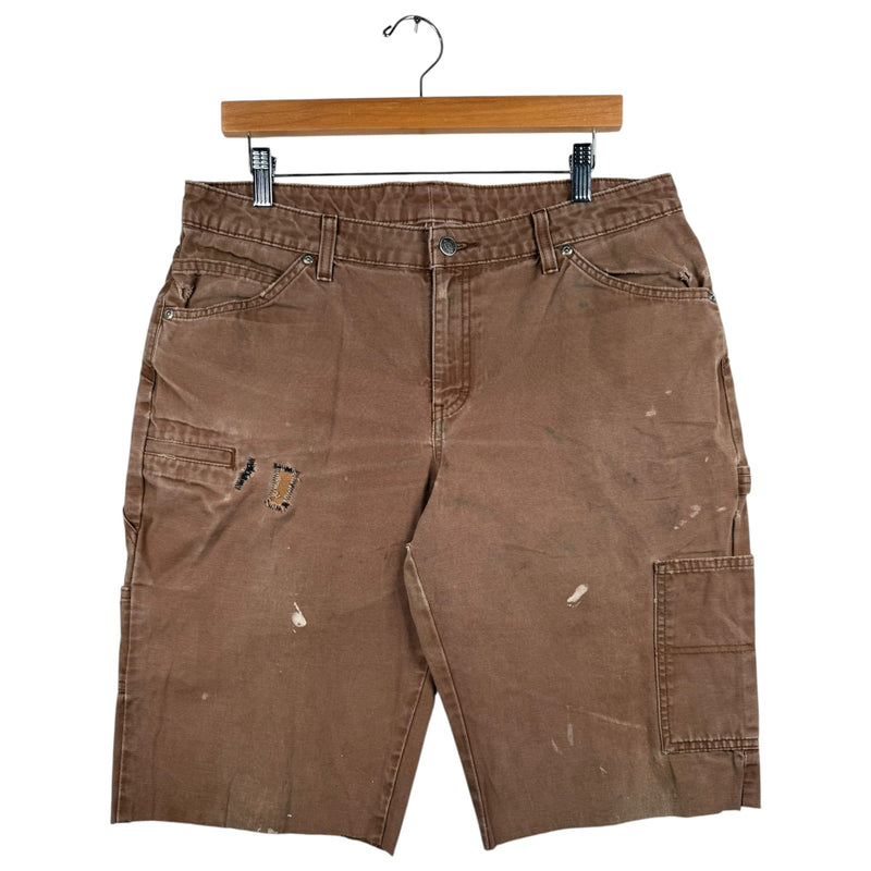 Vintage Dickies Carpenter Work Distressed Shorts 35