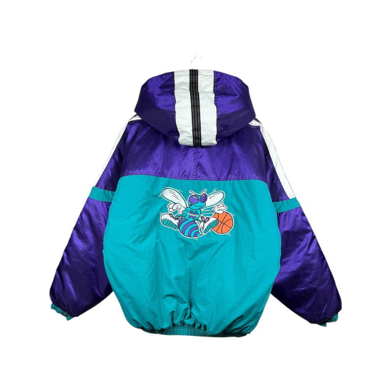Vintage Starter Charlotte Hornets NBA Hooded Windbreaker