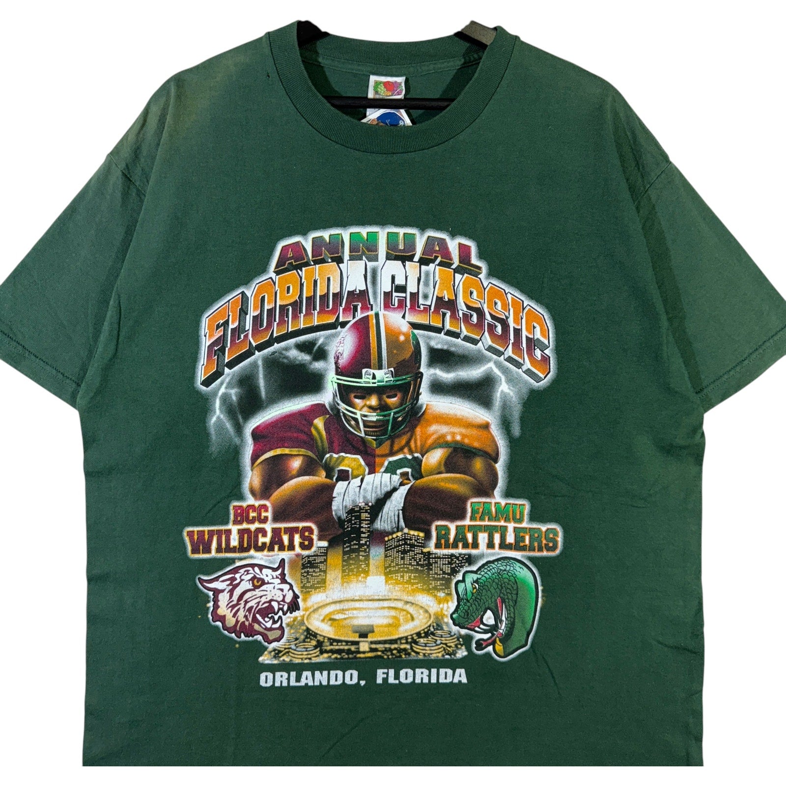 Vintage Annual Florida Classic Rattlers Vs. Wildcats Tee
