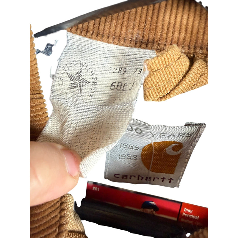 Vintage Carhartt Detroit Fleece Lined Workwear Jacket