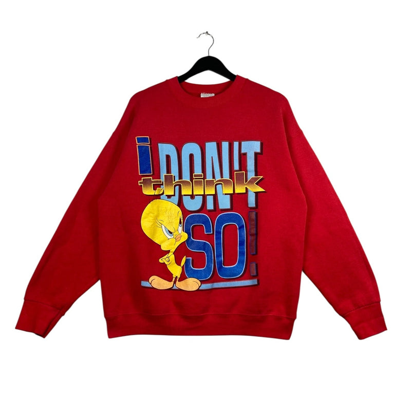 Vintage Looney Tunes Warner Bros Tweety Graphic Sweatshirt