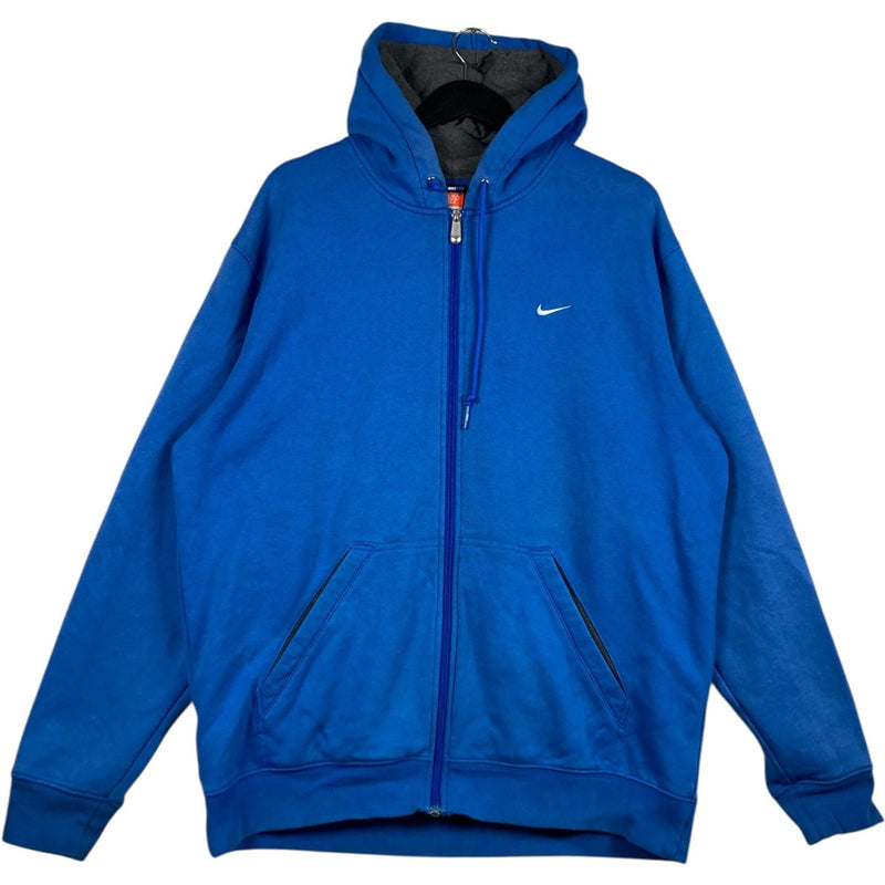 Vintage Nike Swoosh Zip Up Hoodie