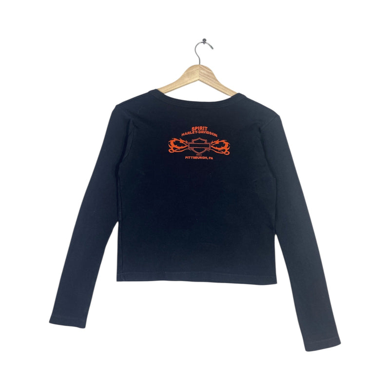 Vintage Women's Harley Davidson Long Sleeve T-Shirt