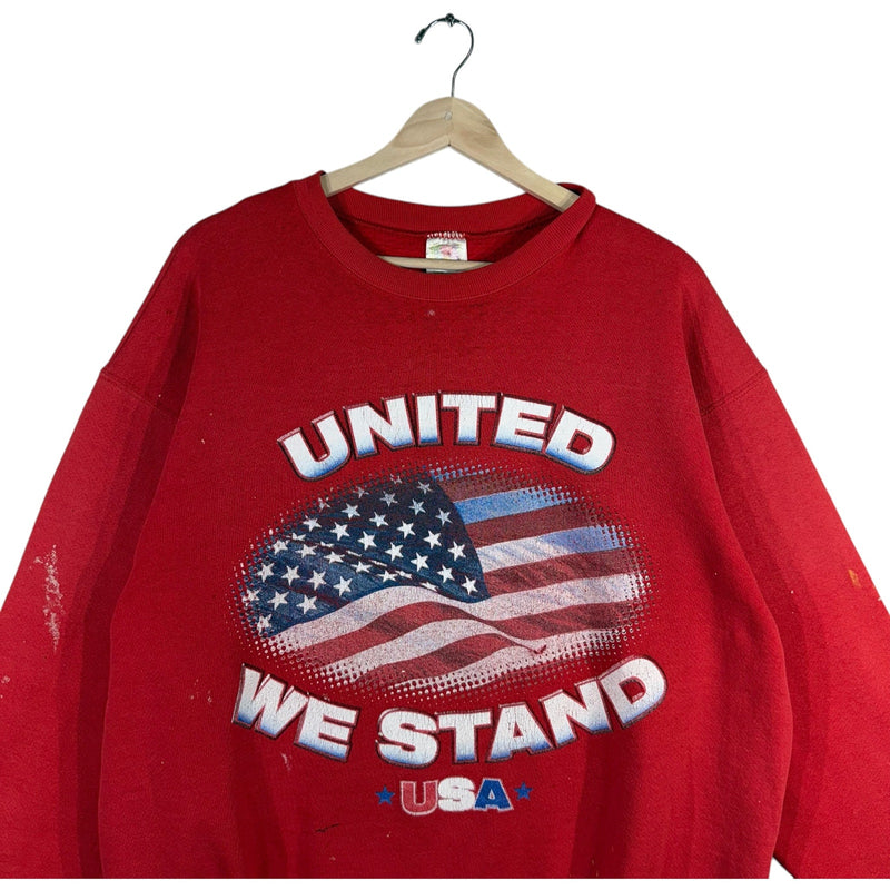 Vintage United We Stand USA Crewneck