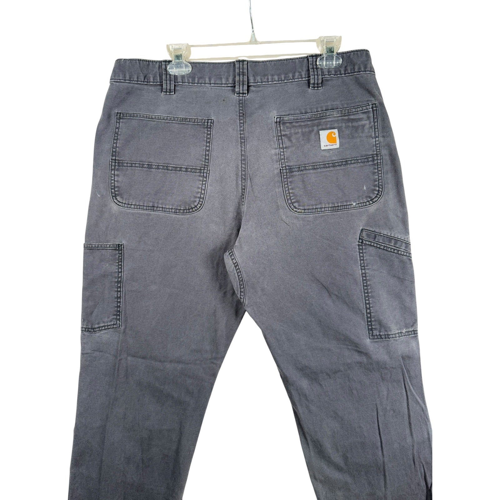 Vintage Carhartt Double Knee Carpenter Canvas Work Pants 38