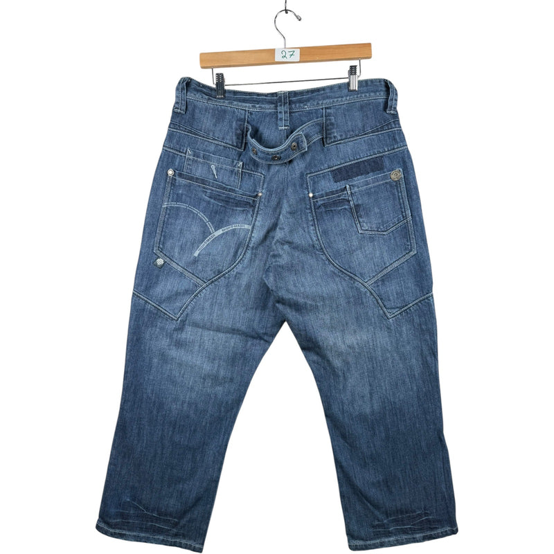 Vintage Wide Leg Denim Jeans 36x27