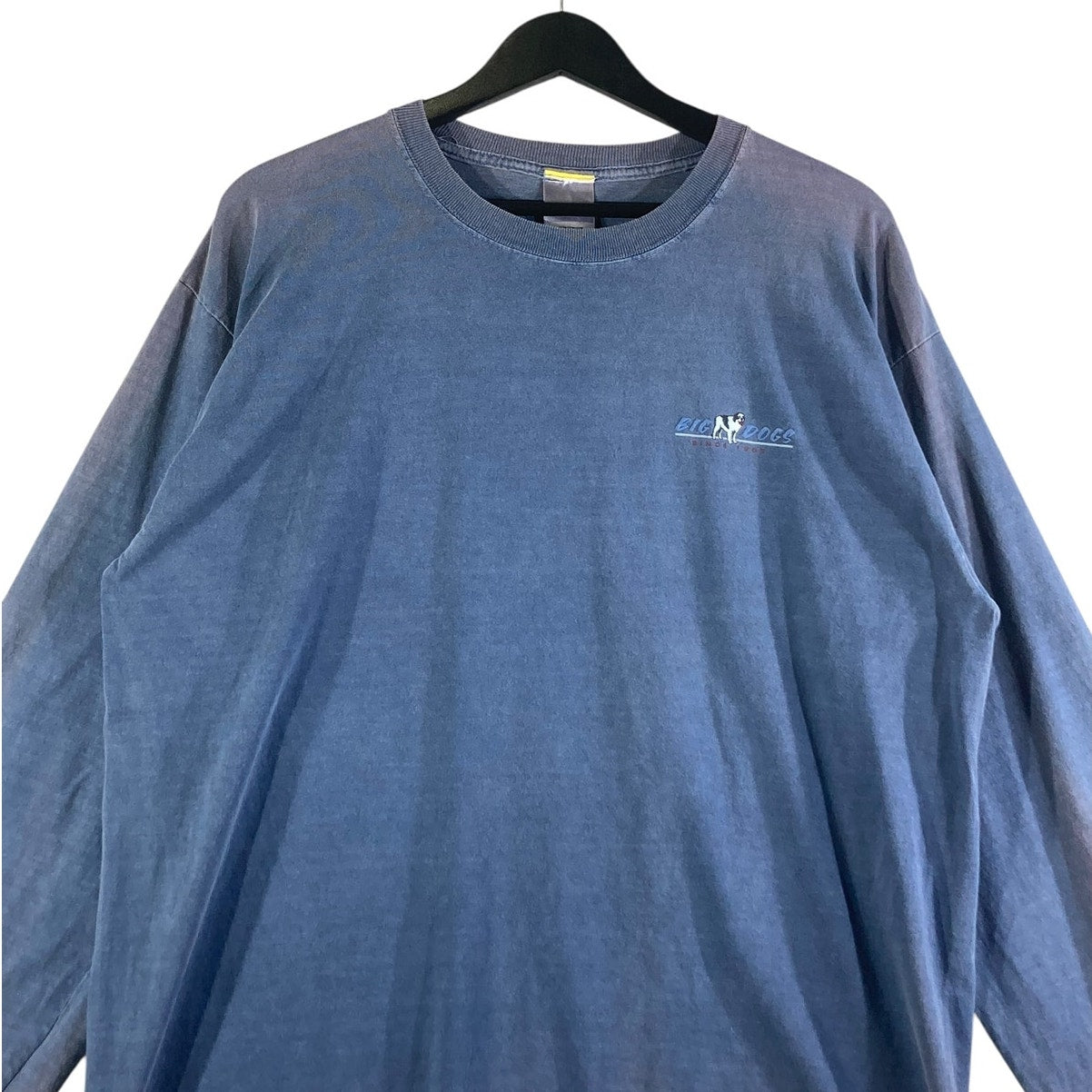 Vintage Big Dog Talk Slower Graphic Long Sleeve T-Shirt