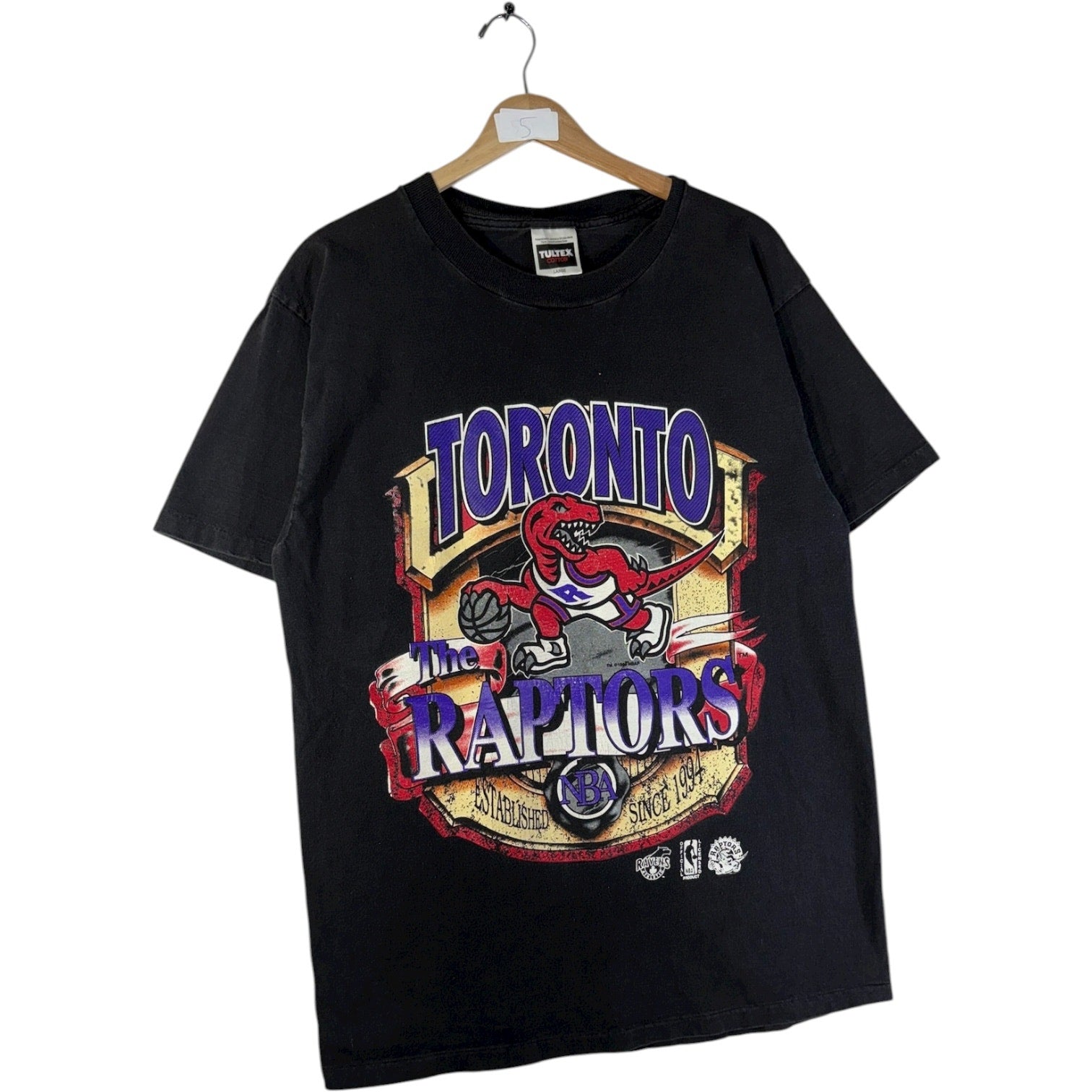 Vintage Toronto Raptors NBA Graphic 90s T-Shirt