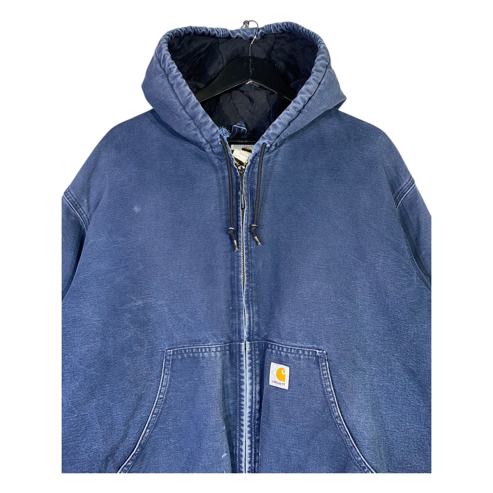 Vintage Carhartt Full Zip Workwear Hooded Jacket